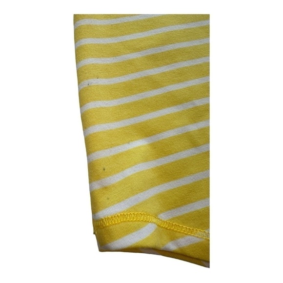 LuLaRoe Yellow & White Striped Tank Top - Size Large - Picture 6 of 6